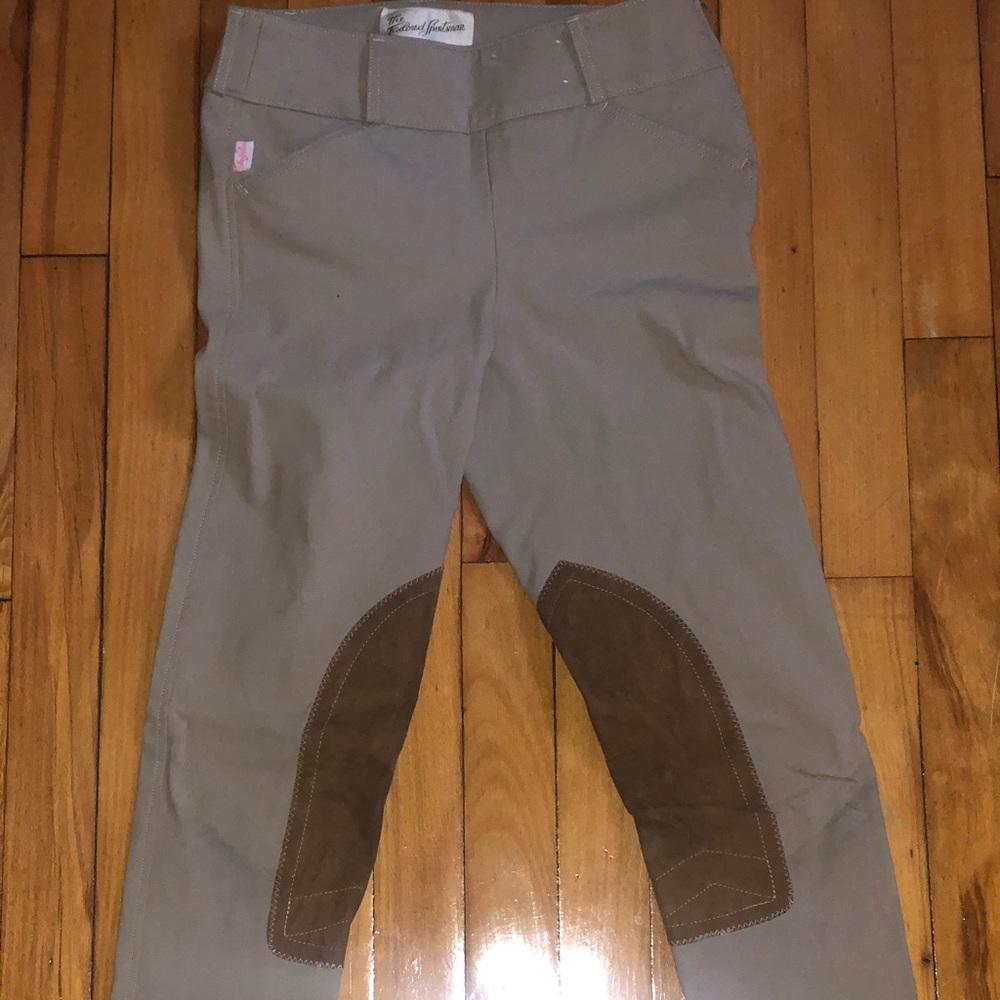 Tailored sportsman side zip breeches